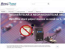 Tablet Screenshot of elink.realtimetec.cz